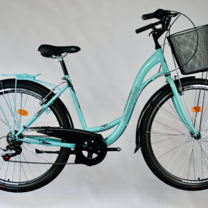 TransMontana City 28" acél 6 sebességes celeste