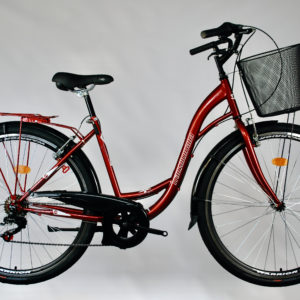 TransMontana City 28" acél 6 sebességes bordó