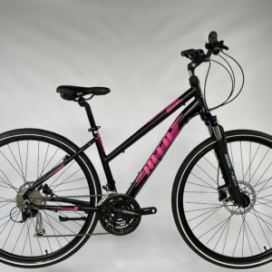 TransMontana Cross Trekking 3.0 NŐI HIDRAULIKUS TÁRCSAFÉK Alu 27 seb fekete/pink