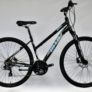 TransMontana Cross Trekking 3.0 NŐI HIDRAULIKUS TÁRCSAFÉK Alu 27 seb fekete/kék